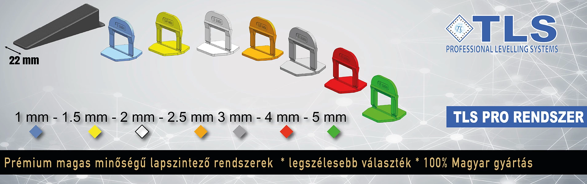 TLS Burkolatszintező rendszer