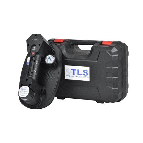 TLS-DX02M-1 Vákuumos akkumulátoros emelő 16.8 V , műanyag koffer,  1 db akkumulátor, nyomásmérő óra