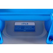 TLS-DX06G-EAB Vákuumos akkumulátoros emelő 3,7 V , 247x167 mm elliptikus tapadókorong, műanyag koffer,  beépített akkumulátor, digitális kijelző