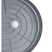 TLS-DX06G-EAB Vákuumos akkumulátoros emelő 3,7 V , 247x167 mm elliptikus tapadókorong, műanyag koffer,  beépített akkumulátor, digitális kijelző