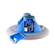 TLS-DX09G-EAB Vákuumos akkumulátoros lapemelő d230 mm átmérő, műanyag koffer, beépített akkumulátor