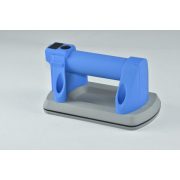 TLS-DX16G-EAB Vákuumos akkumulátoros emelő 3,7 V , 140x93 mm elliptikus tapadókorong, műanyag koffer,  beépített akkumulátor, digitális kijelző