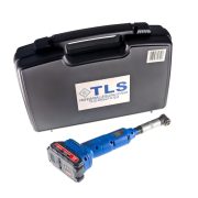 TLS-DOLPHIN-MG21V-E2 Mini hosszúnyakú sarokcsiszológép készlet, 21V akkumulátoros, 2 db akkumulátor, műanyag koffer