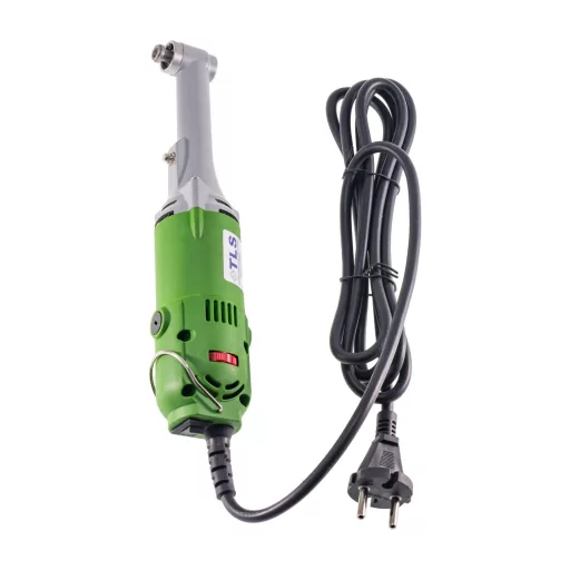 TLS-DOLPHIN-MG450W Mini hosszúnyakú sarokcsiszológép készlet, 220V vezetékes, műanyag koffer