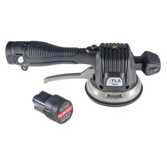  TLS-PA01-1 Vákuumos akkumulátoros lapvibrátor 16.8 V , d145 mm, műanyag koffer,  1 db akkumulátor
