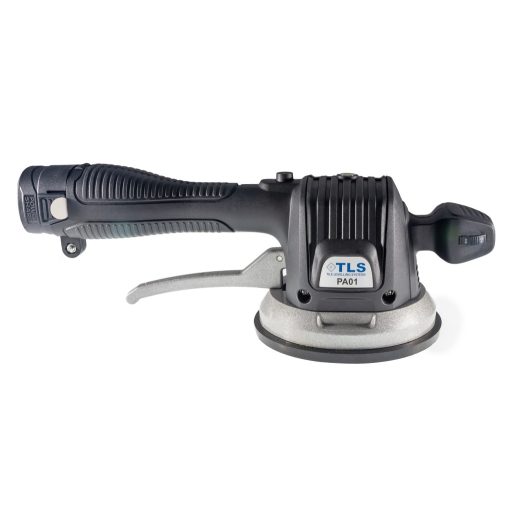 TLS-PA01-1 Vákuumos akkumulátoros lapvibrátor 16.8 V , d145 mm, műanyag koffer,  1 db akkumulátor