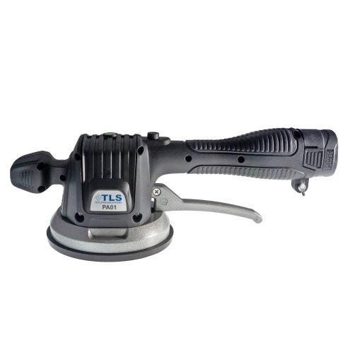 TLS-PA01-2 Vákuumos akkumulátoros lapvibrátor 16.8 V , d145 mm, műanyag koffer, 2 db akkumulátor