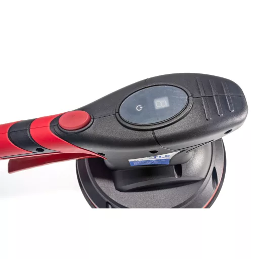 TLS-PH15-2 Vákuumos akkumulátoros lapvibrátor,  digitális érintős kijelző, 24 V , d210 mm tapadókorong, műanyag koffer,  2 db akkumulátor