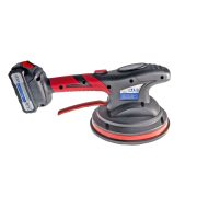 TLS-PH15-2 Vákuumos akkumulátoros lapvibrátor,  digitális érintős kijelző, 24 V , d210 mm tapadókorong, műanyag koffer,  2 db akkumulátor
