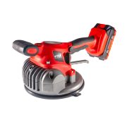 TLS-PH18-2 Vákuumos akkumulátoros lapvibrátor,  digitális érintős kijelző, 21 V , d180 mm tapadókorong, műanyag koffer,  2 db akkumulátor