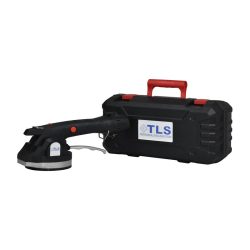   TLS-PV07L-1 Vákuumos akkumulátoros lapvibrátor 12 V , d130 mm, műanyag koffer,  1 db akkumulátor