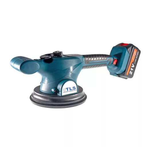 TLS-V11-1 Vákuumos akkumulátoros digitális lapvibrátor 21 V , d150 mm, szövettáska, 1 db akkumulátor