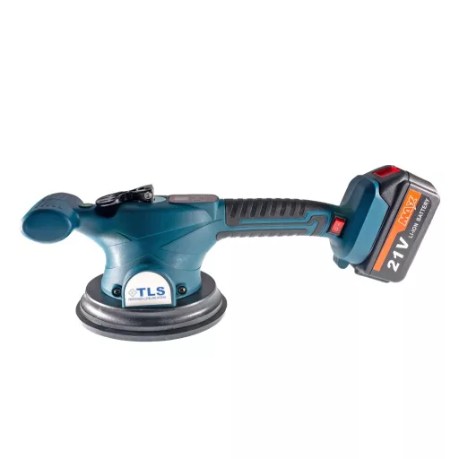 TLS-V11-1 Vákuumos akkumulátoros digitális lapvibrátor 21 V , d150 mm, szövettáska, 1 db akkumulátor
