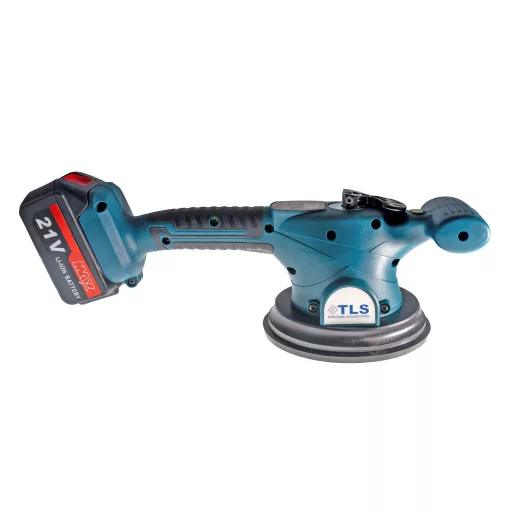 TLS-V11-1 Vákuumos akkumulátoros digitális lapvibrátor 21 V , d150 mm, szövettáska, 1 db akkumulátor