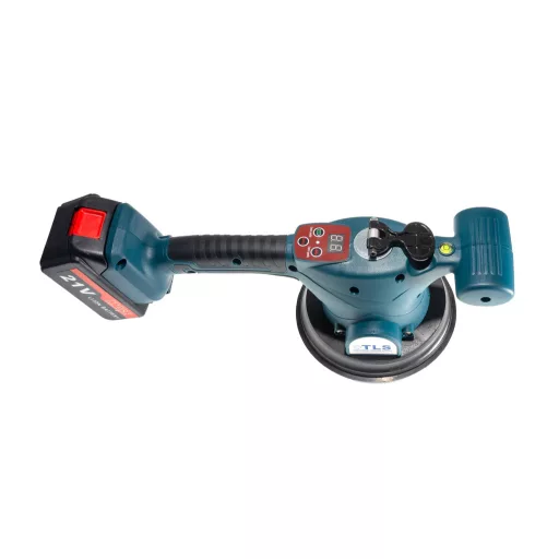 TLS-V11-1 Vákuumos akkumulátoros digitális lapvibrátor 21 V , d150 mm, szövettáska, 1 db akkumulátor