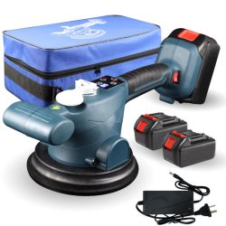   TLS-V11-2 Vákuumos akkumulátoros digitális lapvibrátor 21 V , d160 mm, szövettáska, 2 db akkumulátor