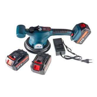   TLS-V11-2 Vákuumos akkumulátoros digitális lapvibrátor 21 V , d150 mm, szövettáska, 2 db akkumulátor