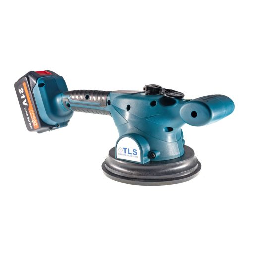 TLS-V11-2 Vákuumos akkumulátoros digitális lapvibrátor 21 V , d150 mm, szövettáska, 2 db akkumulátor