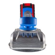 TLS-V12-1 Vákuumos akkumulátoros digitális lapvibrátor 21 V , d130 mm, műanyag koffer, 1 db akkumulátor