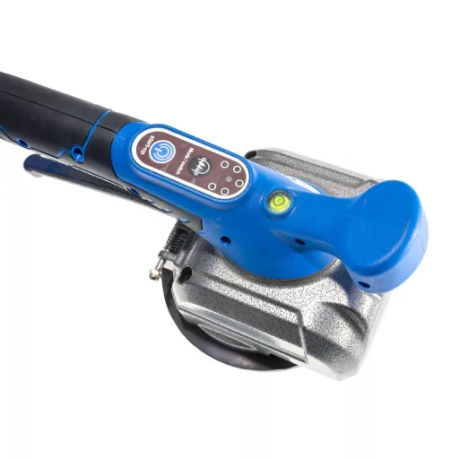 TLS-V12-2 Vákuumos akkumulátoros digitális lapvibrátor 21 V , d130 mm, műanyag koffer, 2 db akkumulátor