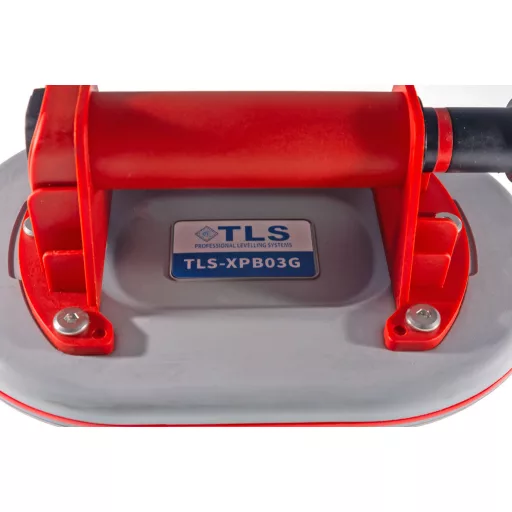 TLS-XPB03G-EA1 Vákuumos emelő automata elektromos + manuális - 247x167 mm elliptikus tapadókorong, műanyag koffer, 1 db automata elektromos légszivattyúval