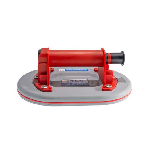 TLS-XPB03G Vákuumos emelő manuális - 247x167 mm elliptikus tapadókorong, műanyag koffer