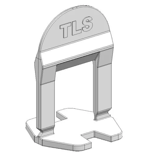 TLS BASIC kis ékes - 250 db 2 mm lapszintező talp 