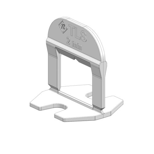 TLS-PRIME - 100 db lapszintező talp 2 mm 