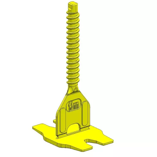 TLS-TORNADO - 100 db csavaros lapszintező talp 1.5 mm - egyenes fuga, 3-22 mm lapvastagság