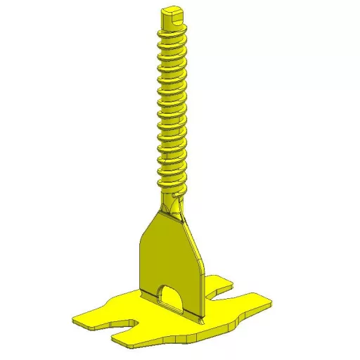TLS-TORNADO - 100 db csavaros lapszintező talp 1.5 mm - egyenes fuga, 3-22 mm lapvastagság
