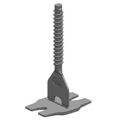   TLS-TORNADO ECO - 100 db csavaros lapszintező talp 1 mm - egyenes fuga, 3-22 mm lapvastagság