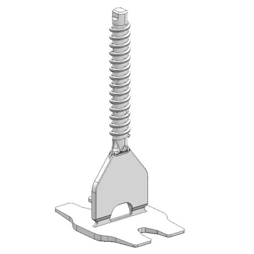 TLS-TORNADO - 100 db csavaros lapszintező talp 2 mm - egyenes fuga, 3-22 mm lapvastagság