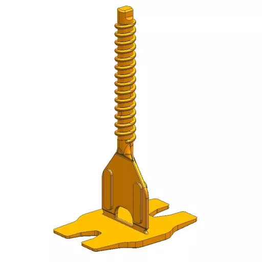TLS-TORNADO - 100 db csavaros lapszintező talp 2.5 mm - egyenes fuga, 3-22 mm lapvastagság