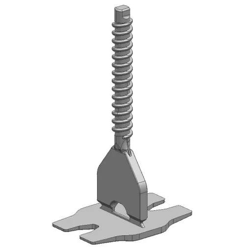 TLS-TORNADO - 100 db csavaros lapszintező talp 3 mm - egyenes fuga, 3-22 mm lapvastagság