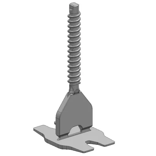 TLS-TORNADO - 100 db csavaros lapszintező talp 3 mm - egyenes fuga, 3-22 mm lapvastagság