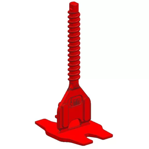 TLS-TORNADO - 100 db csavaros lapszintező talp 4 mm - egyenes fuga, 3-22 mm lapvastagság