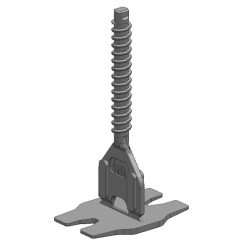   TLS-TORNADO ECO - 100 db csavaros lapszintező talp 4 mm - egyenes fuga, 3-22 mm lapvastagság