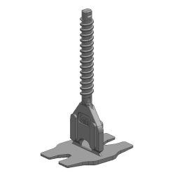   TLS-TORNADO ECO - 100 db csavaros lapszintező talp 5 mm - egyenes fuga, 3-22 mm lapvastagság