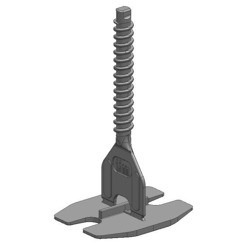 TLS-HURRICANE ECO - 100 db csavaros lapszintező talp 1.5 mm, ( + ) kereszt fuga, 3-22 mm lapvastagság