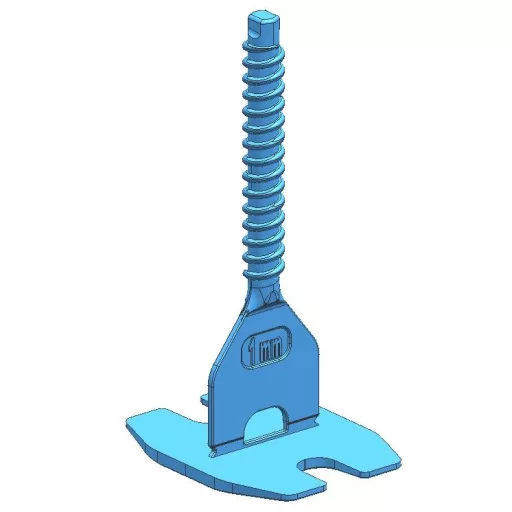 TLS-HURRICANE - 100 db csavaros lapszintező talp 1 mm - egyenes fuga, 3-22 mm lapvastagság