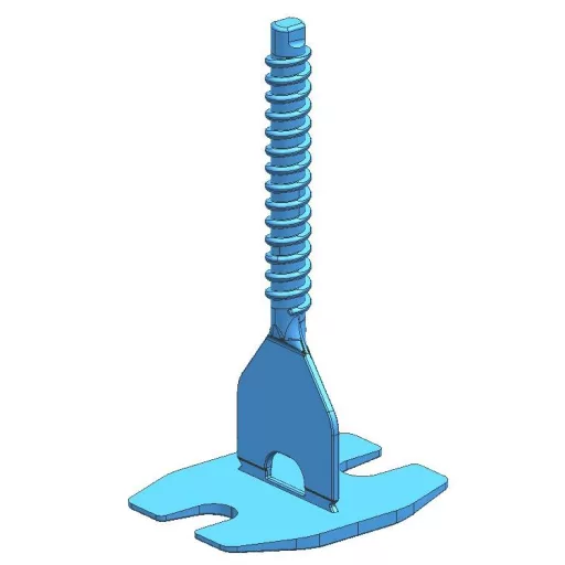 TLS-HURRICANE - 100 db csavaros lapszintező talp 1 mm - egyenes fuga, 3-22 mm lapvastagság