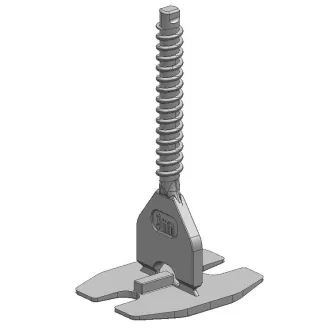   TLS-HURRICANE - 100 db csavaros lapszintező talp 3 mm - egyenes fuga, 3-22 mm lapvastagság
