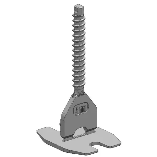 TLS-HURRICANE - 100 db csavaros lapszintező talp 3 mm - egyenes fuga, 3-22 mm lapvastagság