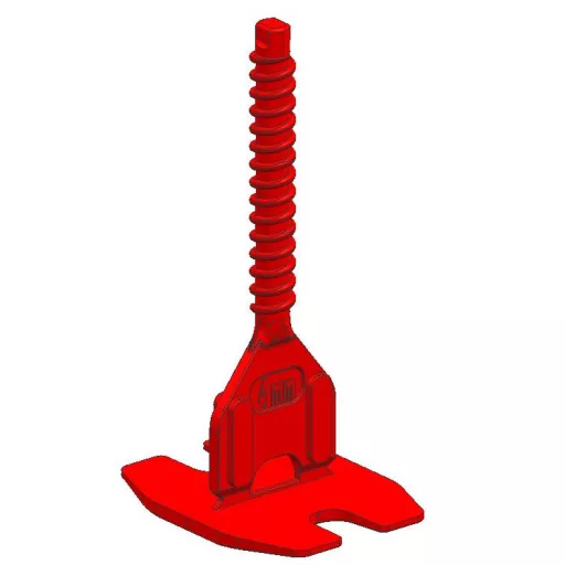 TLS-HURRICANE - 100 db csavaros lapszintező talp 4 mm - egyenes fuga, 3-22 mm lapvastagság