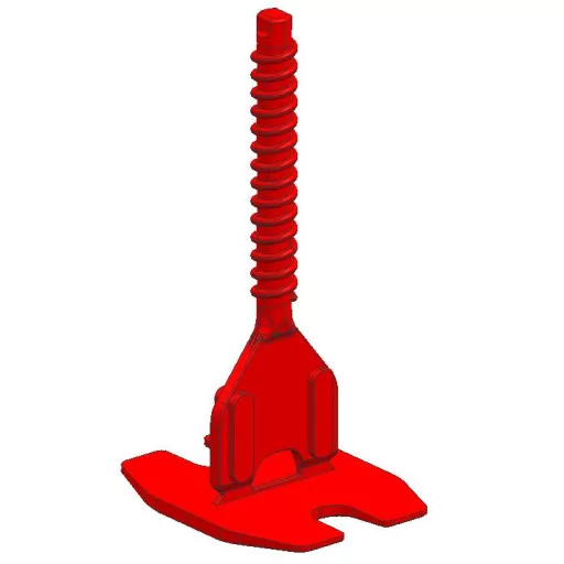 TLS-HURRICANE - 100 db csavaros lapszintező talp 4 mm - egyenes fuga, 3-22 mm lapvastagság