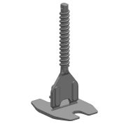 TLS-HURRICANE ECO - 100 db csavaros lapszintező talp 4 mm - egyenes fuga, 3-22 mm lapvastagság