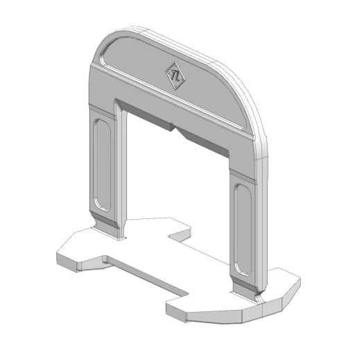 TLS-SMART AIR - 250 db lapszintező talp 2 mm