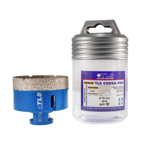 TLS COBRA-PRO 90 mm gyémánt lyukfúró kék