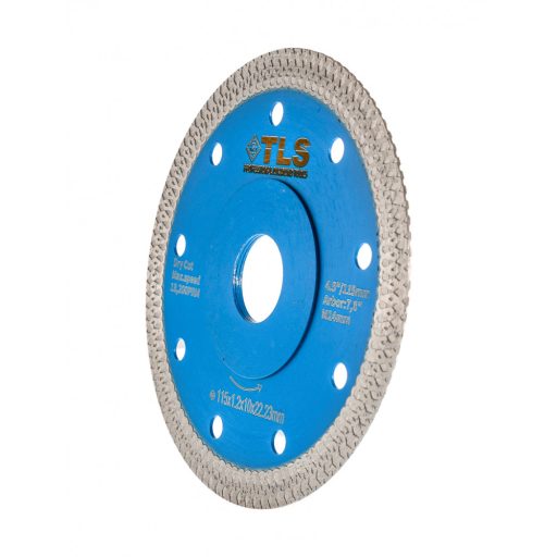 TLS X-PRO ultravékony gyémánt vágókorong d115x22,23x1,4x10 mm 