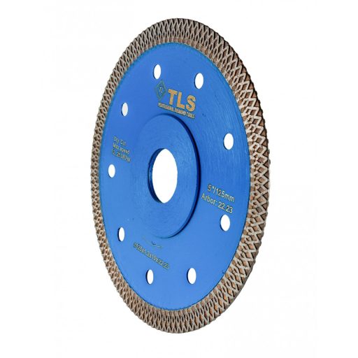 TLS X-PRO ultravékony gyémánt vágókorong d125x22,23x1,4x10 mm 